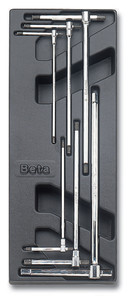 Beta Komplet kluczy 951 we wkładce z tworzywa (6 sztuk) - 024240068