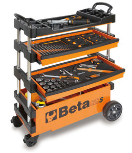 Beta Wózek narzędziowy składany pomarańczowy - 027000201