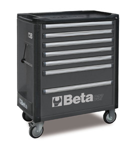 Beta Wózek narzędziowy C37 z 7 szufladami szary - 037000072