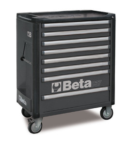 Beta Wózek narzędziowy C37 z 8 szufladami szary - 037000082