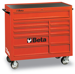 Beta Wózek narzędziowy C38 czerwony - 038000002