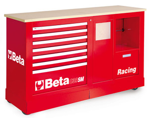 Beta Wózek narzędziowy C39 typu Racing SM czerwony - 039390003