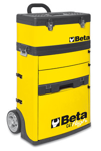 Beta Wózek narzędziowy C41H dwuczęściowy żółty - 041000012