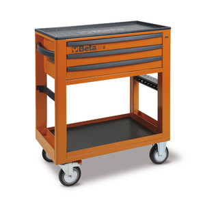 Beta Wózek narzędziowy C50S z 3 szufladami pomarańczowy - 050000301