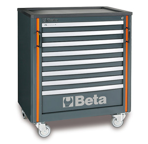 Beta Wózek narzędziowy z 8 szufladami systemu C55 szary - 055000206