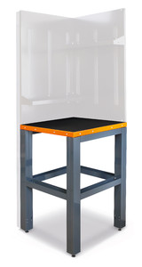 Beta Stół roboczy narożny 0,7x0,7m do systemu C55 pomarańczowy - 055000365