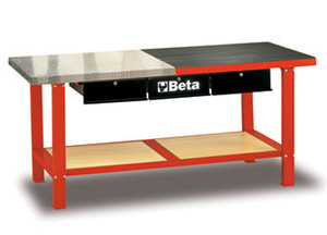 Beta Stół warsztatowy C56M czerwony - 056000054