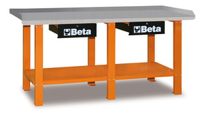 Beta Stół warsztatowy C56 pomarańczowy - 056000201