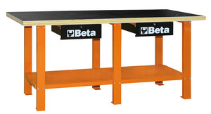 Beta Stół warsztatowy C56W pomarańczowy - 056000251