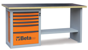 Beta Stół warsztatowy C59A pomarańczowy - 059000001