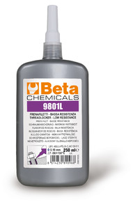 Beta Klej anaerobowy do gwintów metalowych - mała siła łączenia - butelka 250ml - 098012025