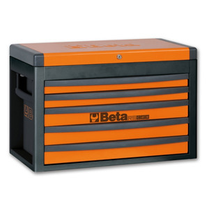 Beta Skrzynka narzędziowa RSC23 z 5 szufladkami pomarańczowa - 023003001