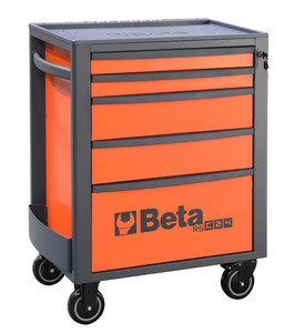 Beta Wózek narzędziowy RSC24S z 5 szufladkami pomarańczowy - 024004050