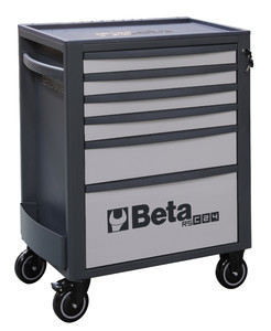 Beta Wózek narzędziowy RSC24S z 6 szufladkami szary - 024004062