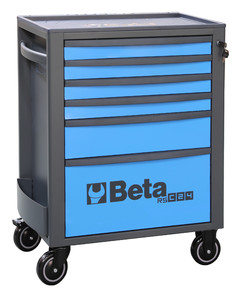 Beta Wózek narzędziowy RSC24S z 6 szufladkami niebieski - 024004066