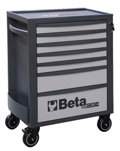 Beta Wózek narzędziowy RSC24S z 7 szufladkami szary - 024004072