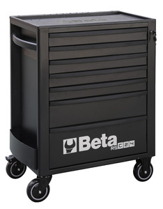 Beta Wózek narzędziowy RSC24S z 7 szufladkami czarny - 024004079