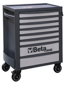 Beta Wózek narzędziowy RSC24S z 8 szufladkami szary - 024004082