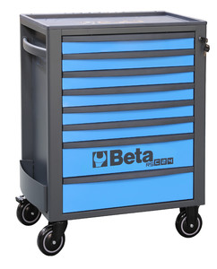 Beta Wózek narzędziowy RSC24S z 8 szufladkami niebieski - 024004086