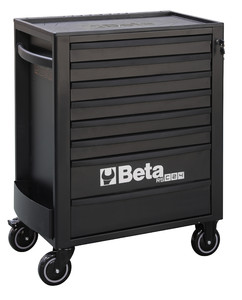 Beta Wózek narzędziowy RSC24S z 8 szufladkami czarny - 024004089