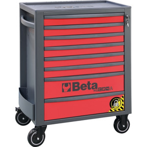 Beta Wózek narzędziowy RSC24A z 8 szufladkami czerwony - 024004183