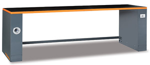 Beta Stół warsztatowy C55PRO-B o długości 2,8 m z dodatkowym wyposażeniem pomarańczowy - 055000271