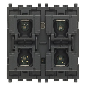 Vimar 4 przyciski z wzmacniaczem stereo 1+1 W RMS, 2 wyjścia dla dyfuzorów akustycznych 2M - 01484