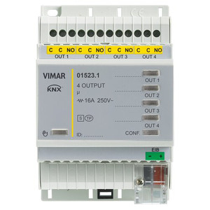 Vimar Przekaźnik KNX 4-wyjściowy 250V 16A - 01523.1