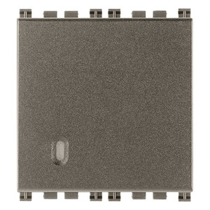 Vimar Przełącznik wracający 1P 10AX bezśrubowy 2M - Metal - 19009.FX.2.M