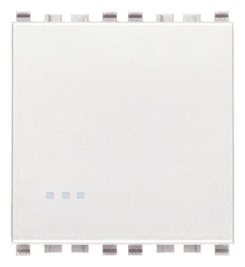Vimar Przełącznik 1-drożny 1P 10AX 2M bezśrubowy - Biały - 20000.FX.2.B