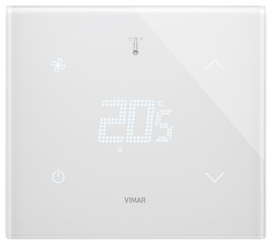 Vimar Domowy termostat FAN 2M - Biały diament - 21514.F.70