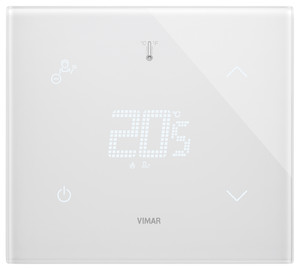 Vimar Domowy termostat HOTEL 2M - Biały diament - 21514.H.70