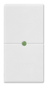 Vimar Plana Klawisz przyciskowy bez symbolu 1M - Biały - R14531.S