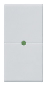 Vimar Plana Klawisz przyciskowy bez symbolu 1M - Srebrny - R14531.S.SL