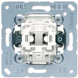 Jung Mechanizm dzwonkowy standardowy z osobnymi stykami dla podświetlenia - 10 AX / 250 V - 534U