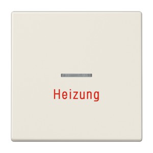 Jung Klawisz pojedynczy z opisem "Heizung Notschalter" LS990H