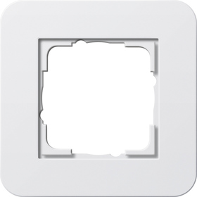 Gira Ramka pojedyncza Gira E3 Czysta biel/czysta biel 0211410