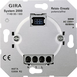 Gira Mechanizm przekaźnikowy bezpieczeństwa potencjałowy System 2000 114800
