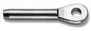Beta Okucie do lin zakończone uchem, stal nierdzewna (AISI 316) 4mm  082860204