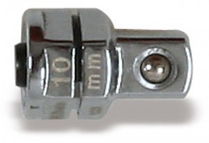 Beta Uchwyt przejściowy 1/4'' z blokadą nasadek 1/4'' z kluczami oczkowymi 10mm 001230310