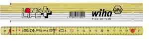 Wiha Miara składana Longlife® Plus 2m, żółta, 10 ogniw 27055 (10 szt.)