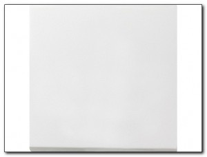 Gira Łącznik przyciskowy pojedynczy uniwersalny (schodowy) Gira F100 biały 0126112
