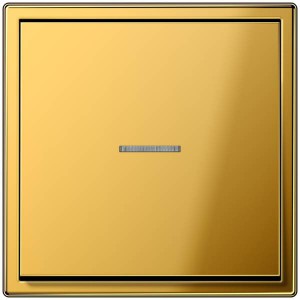 Jung Przycisk LS 990 Podświetlony – w kolorze złotym