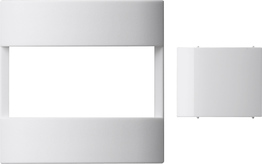 Gira Osłona wyłącznika samoczynnego z zestawem przysłon, standard System 55 (Biały matowy) 147027