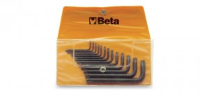Beta Zestaw kluczy trzpieniowych kątowych TORX@ w pokrowcu T6-T50 13szt. 000970650