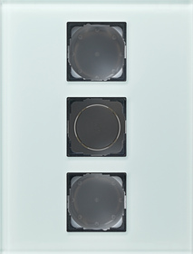 Gira Obudowa potrójna Modułowe panele sterownicze Szkło seledynowe 138318