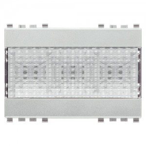 Vimar Lampa awaryjna LED 120V-230V 50-60Hz 3M - Srebrna - 20384.N