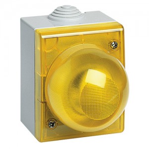 Vimar Wskaźnik świetlny z żółtym dyfuzorem w puszce natynkowej IP55 - 13660.G