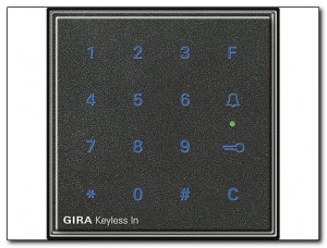 Gira Keyless In Klawiatura kodowa Gira TX_44 (IP 44) antracytowy 260567