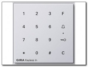 Gira Keyless In Klawiatura kodowa Gira TX_44 (IP 44) biały 260566
